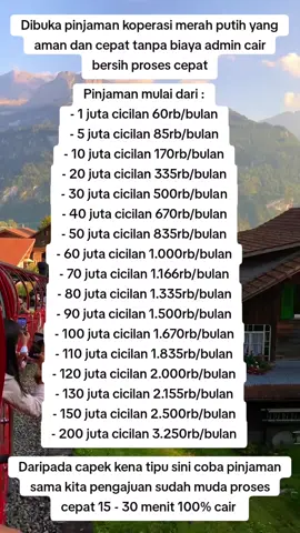 ajukan sekarang dengan cara klik link di bio profil  #pinjamanonline  #modalusaha #kopdesmerahputih #lewatberandafyp 