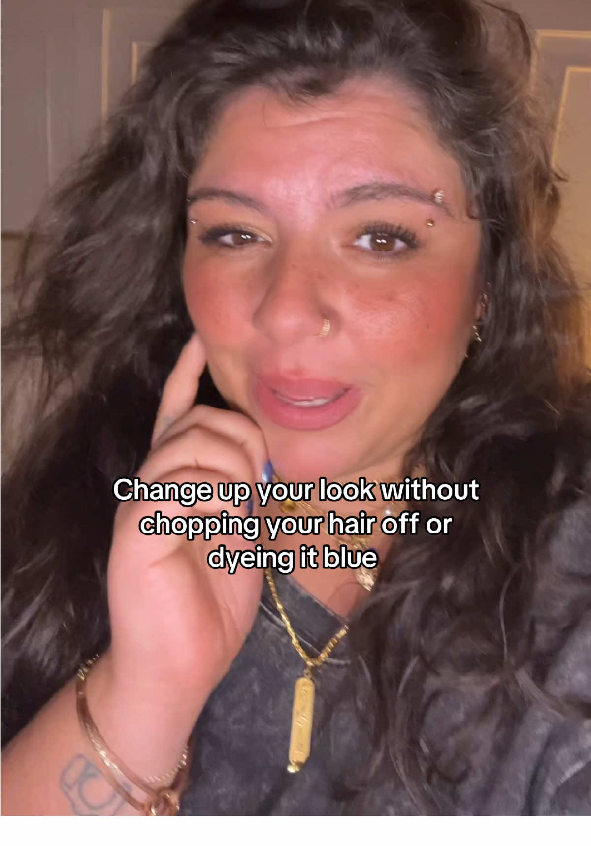 The perfect change when you're bored looking in the mirror  #tiktokshopfinds #noserings #jewelrytiktok #jewelrytok #nosering 