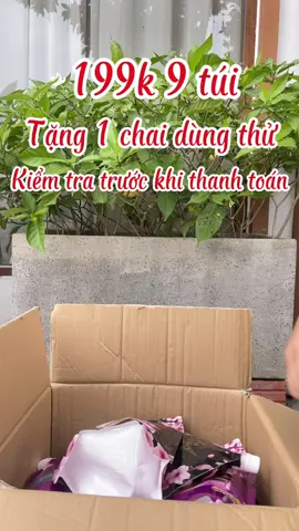 Ưu đãi khủng : 199k 9 túi nước giặt Paris. Nhanh tay kẻo hết  #xuhuong #sieusale #nuocgiat 