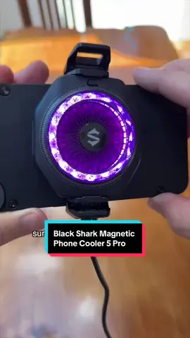Keep your phone cool while gaming with this Black Shark Magnetic Phone Cooler 5 Pro. Check it out at the 🔗 in our bl0 #BlackShark #BlackShark5Pro #android #Gaming #iPhone 
