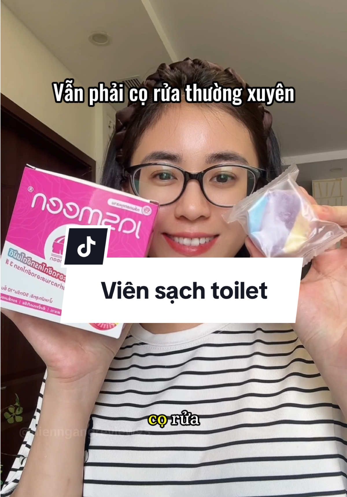 Viên sạch bồn cầu 3 màu Jasmeen #viensachboncau #jasmeen #review #hienngangreview✅ #xuhuong 