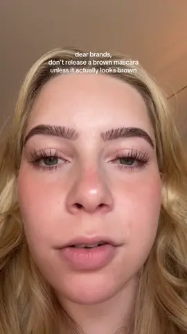 i need my brown mascaras to POP and 85% of the ones i’ve tried look black #mascara #brownmascara #makeup #honestreview 