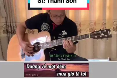 Hương tình cũ - Thanh Sơn #xuhuong #taolaoguitar #guitarkhongloi #virral #nhackhongloi 