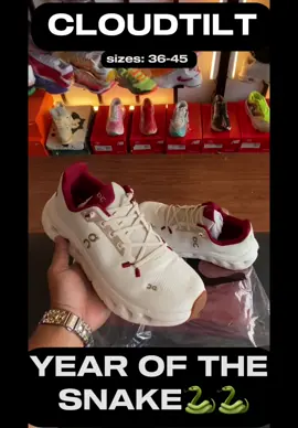 On-Cloud Running shoes( Year of the snake) #fyp #foryou #creatorsearchinsights #oncloudrunning #runningshoes 