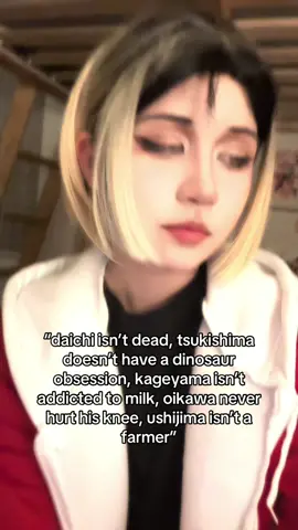 it was real to me 😞 #kenmakozume #kenmakozumecosplay #haikyuu #haikyuucosplay #cosplay 