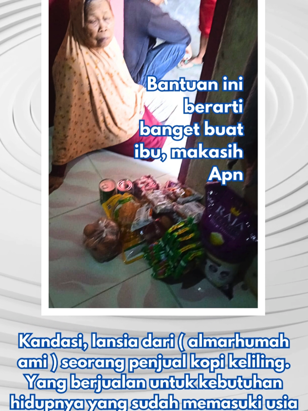 Beberapa hidup sebatang kara dan sangat kesulitan, 8 lansia ini sangat bahagia bisa dibantu lagi versi lengkapnya di channel youtube : amal peduli nusantara #fyp #fypシ゚viral #viral #viralvideo #trending #yayasan #amalpedulinusantara #berbagi #bansos #lansia #berbagi #depok #tangerang