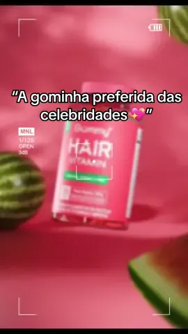🌟 Famosa entre as celebridades e agora pode ser sua aliada diária! #GummyHairVitamin #BelezaDeDentroPraFora #VitaminasParaOCabelo #AutoestimaEmAlta