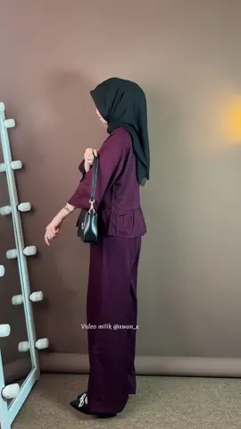 Beli warna burgundy lagi 😍 #oneset #onesetmurah #onesetkekinian 