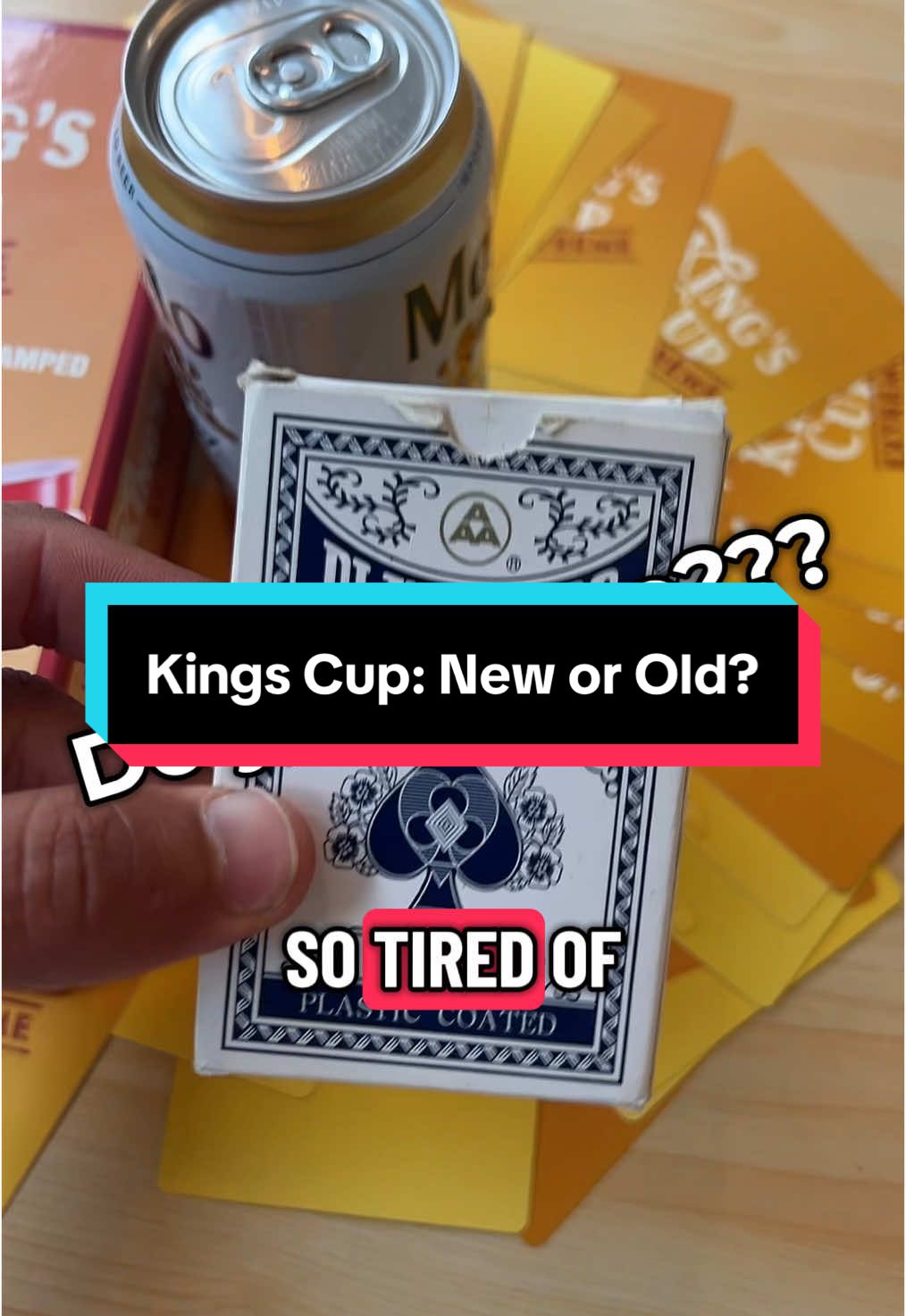 Down for the new or stick to the old version? #tiktokshop #party #drink #SmallBusiness #founderstory #partycardgame #holidays 