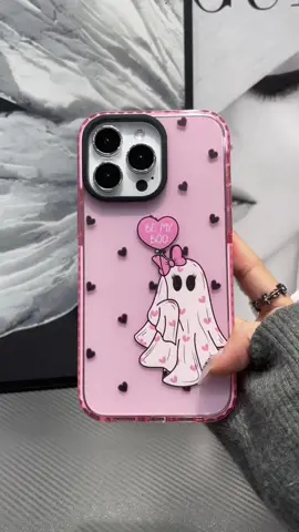 Super cute pink ghost 👻 🥰🎀#tiktokmademebuyit #ghost #phonecase #fyp #viral 