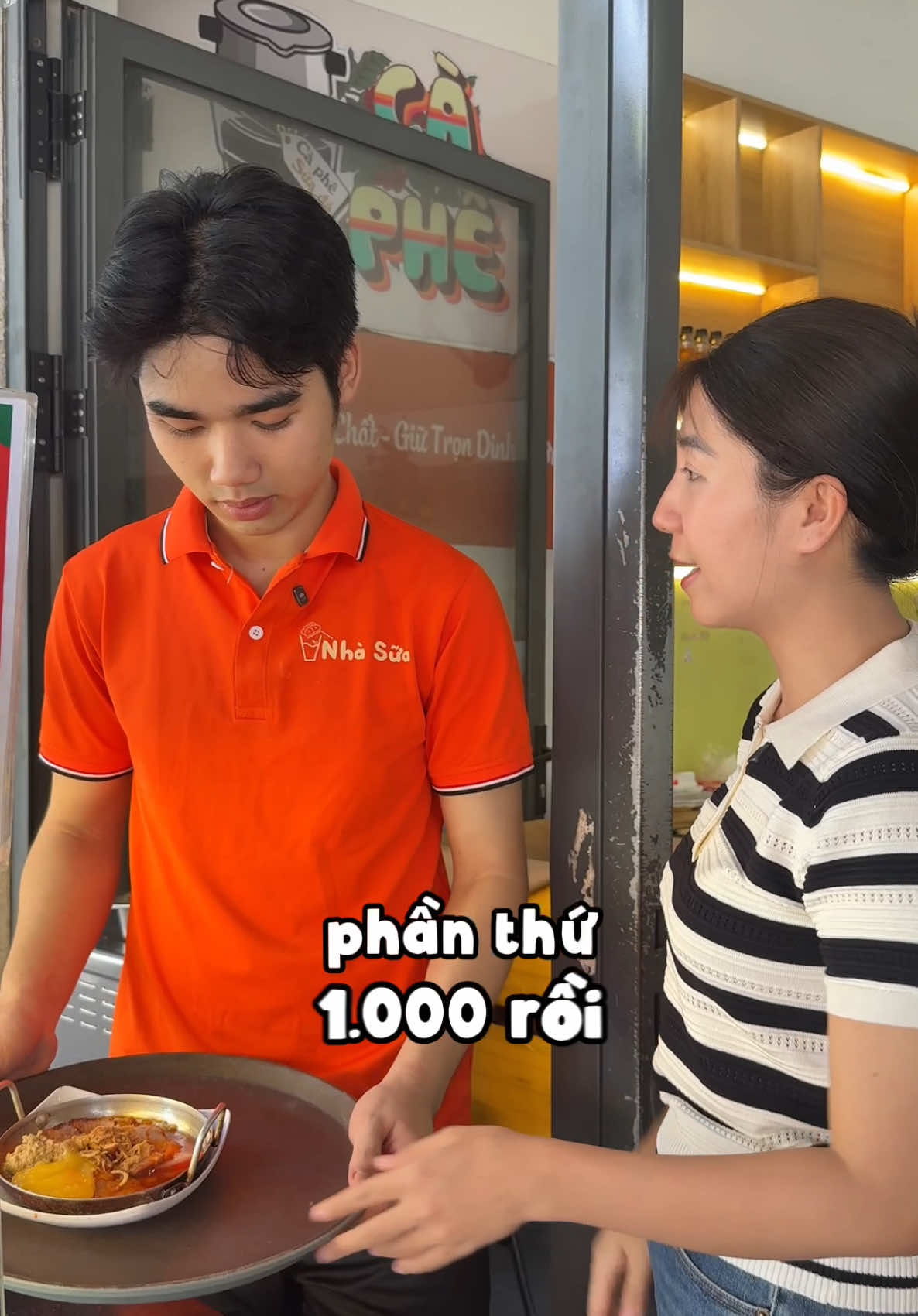 Thèm bánh mì chảo ghé Nhà Sữa nha #nhasua #tiemnhasua #danang 