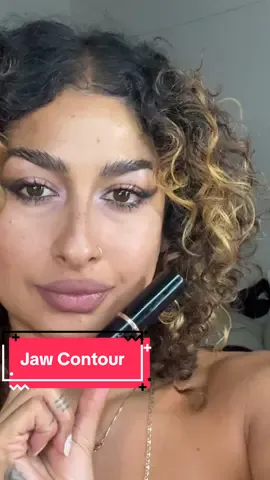 The biggest reason that you don’t want to use bronzer is because bronzer is typically warm toned, and if you look at the shadows on our faces and underneath our jaws, the shadows are not warm. They are cool toned. So in order to create believable, contouring a.k.a. shadows, we need cool toned products. With that said, a lot of contour products are just re-packaged cosmetics. That’s why I suggest using eyeshadow or whatever you have that is cool toned.  I recommend studying whatever you use with studying spray regardless of what type of product.  This Anastasia foundation stick that is meant for contouring is great color wise, but the formula can migrate if you don’t set it. Feel free to ask me any questions. I hope this helps anyone that was struggling with jaw contour 😘  #makeuptutorial #contour #jawcontouring #makeupartisttips #makeupbyady 
