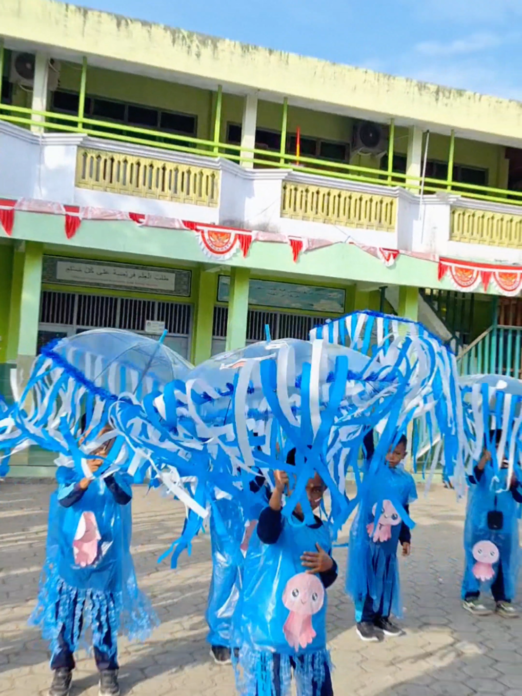 Kostum Karnaval Ubur-ubur #kostumkarnaval #uburubur #kostum #kostumanak #kostumunik 