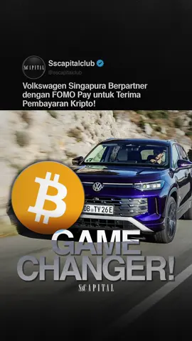 Volkswagen Group Singapura kini menerima pembayaran mata wang digital seperti Bitcoin dan Ethereum untuk pembelian kenderaan dan perkhidmatan purna jual, berkat kerjasama dengan FOMO Pay. Transaksi selamat dengan kadar tukaran masa nyata, terhad kepada SGD 4,500 sehari dan SGD 13,500 secara kumulatif setiap pelanggan. Langkah ini menunjukkan penerimaan semakin meningkat terhadap mata wang digital di Singapura! Instagram : sscapitalclub #sscapitalclub #bitcoin #cryptocurrency #singapura 