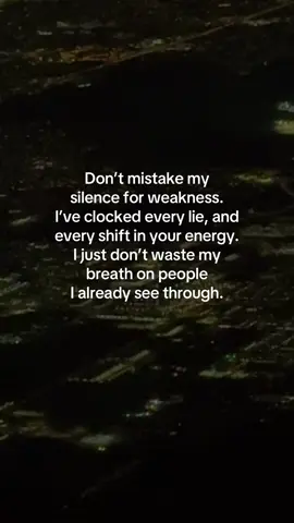 Don’t mistake my silence for weakness… #toxicpeople #toxicrelationship #healing #powerfulquotes #movingon