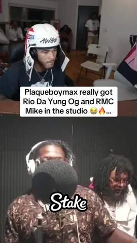 Plaqueboymax really got Rio Da Yung Og and RMC Mike in the studio 😭🔥… #plaqueboymax #riodayungog #rmcmike 