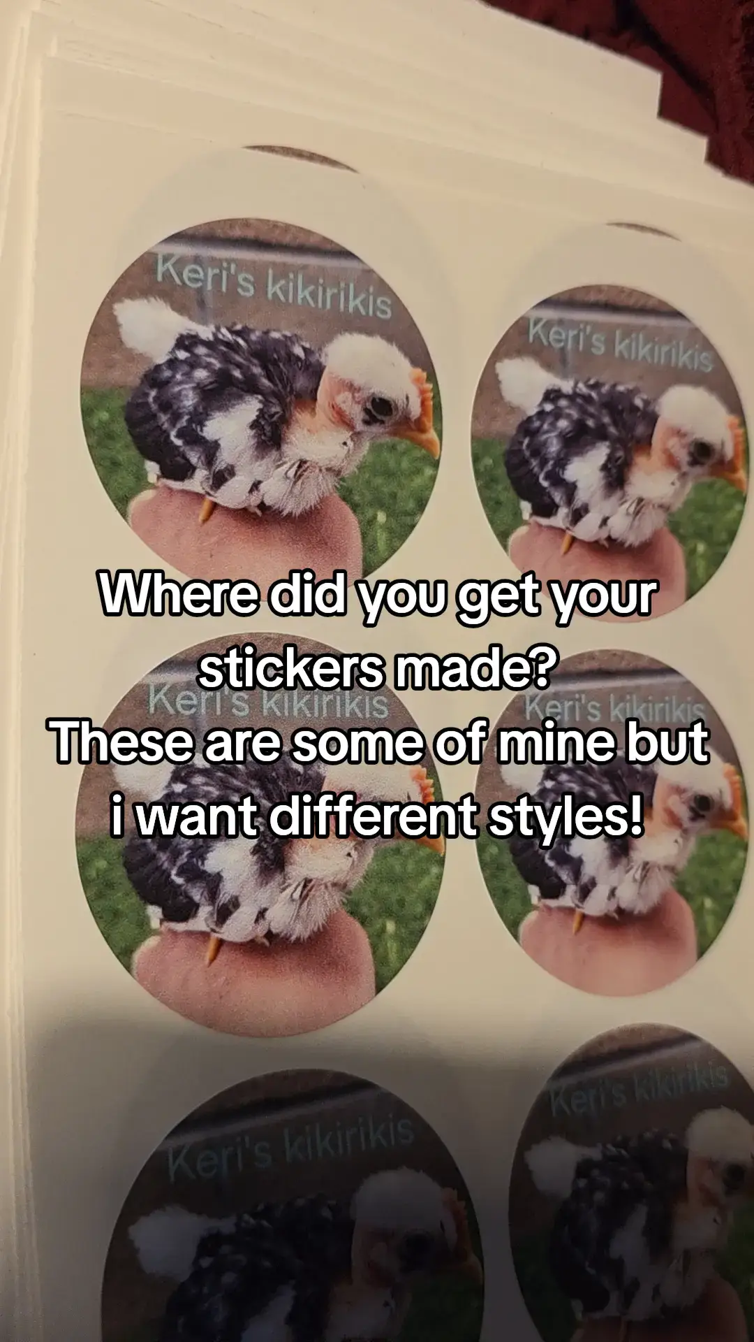 Where did you get your stickers made?  Thw