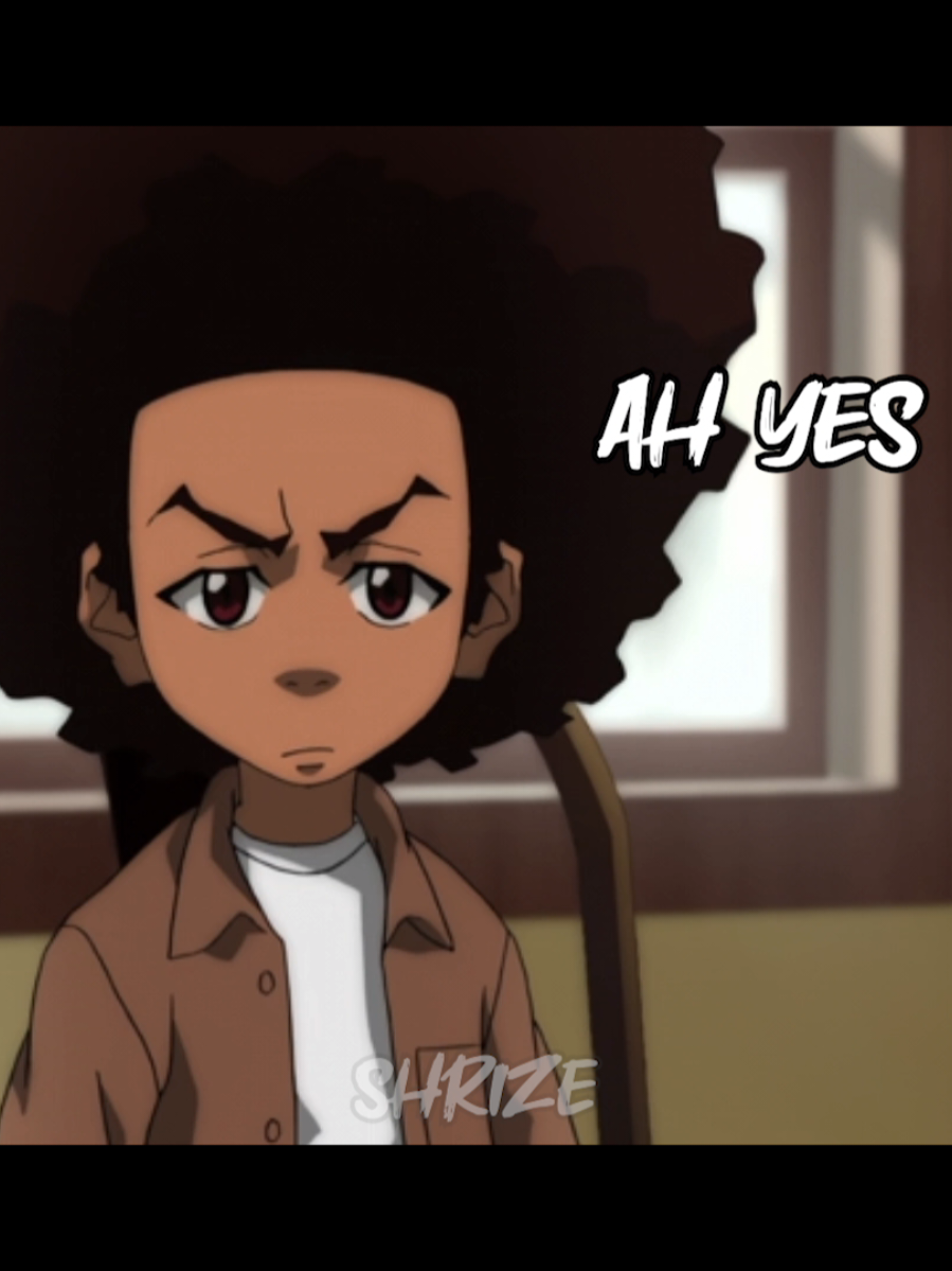 Decided to hop on the Creed / Snowfall Edit trend but with Huey and Riley from The Boondocks #theboondocks #fyp #edit #hueyfreeman #rileyfreeman 