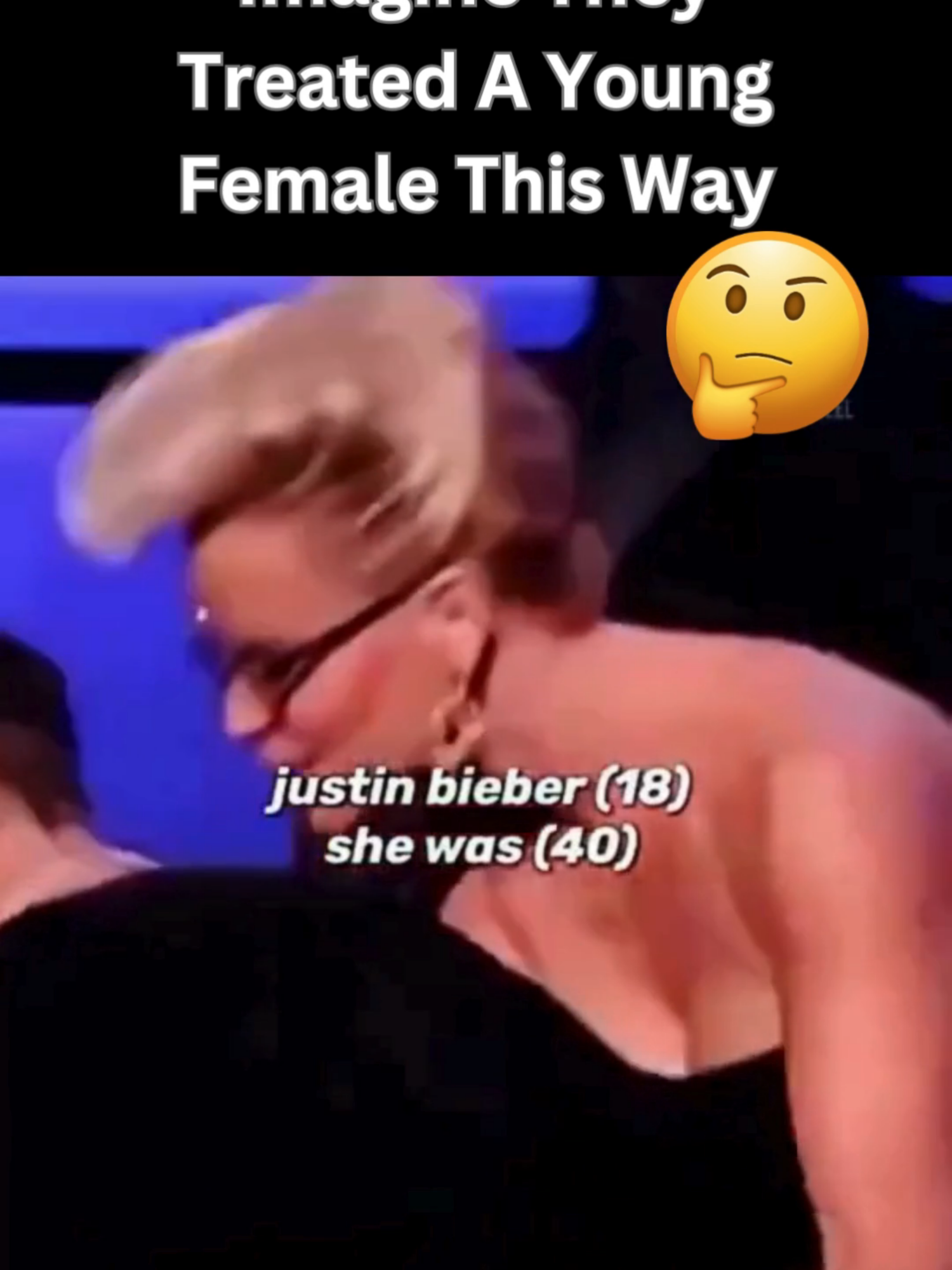 If they treated a young female like this, would it still be cool? 🤔 #JUSTIN #JustinBieber #musician #doublestandards