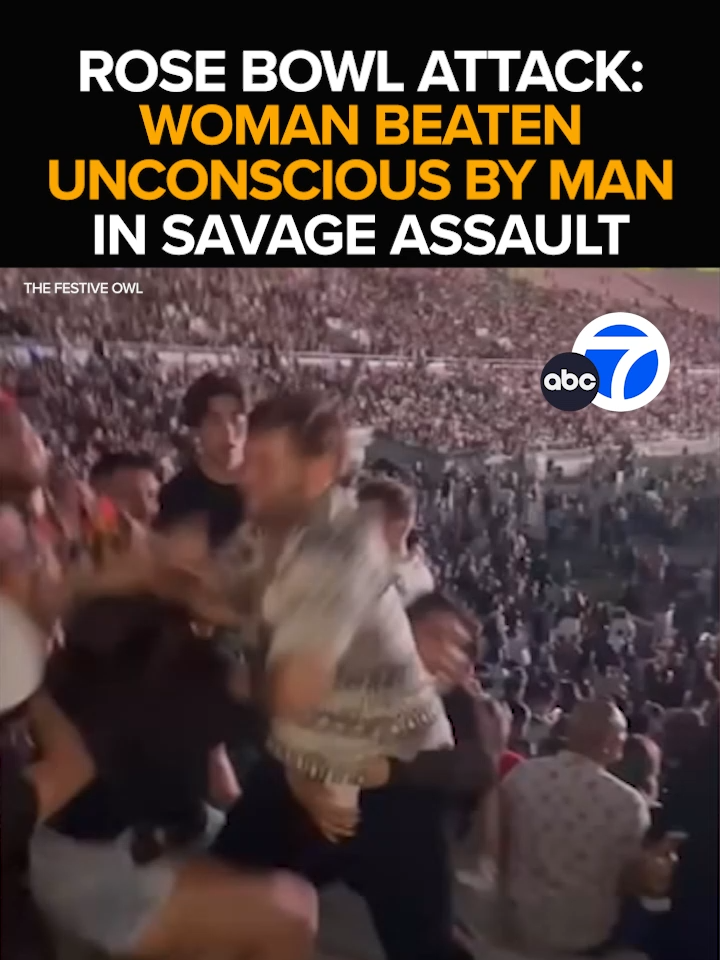 A woman is recovering tonight after being beaten unconscious by a mystery man during a sold-out Rüfüs Du Sol concert at the Rose Bowl. The Saturday attack was reportedly sparked by a spilled drink. Now, Pasadena police are seeking the man who was caught on camera punching the woman in the face. Read more at the link. #rosebowl #rufusdusol #rufusdusolconcert