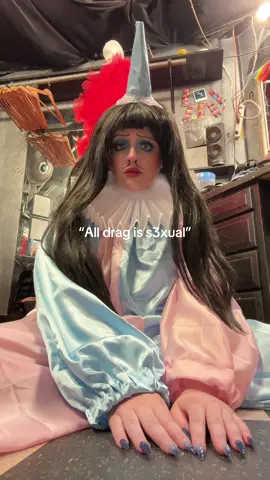 at the gig in this clown outfit I made today 