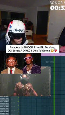 Fans Are In SHOCK After Rio Da Yung OG Sends A DIRECT Diss To Gunna 😳❤️‍🩹 #plaqueboymax #riodayungog #gunna #fyp #viral 