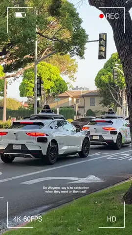 First time seeing @Waymo self-driving cars! We don’t have these back home. #Waymo #selfdrivingcars #losangeles #beverlyhills 