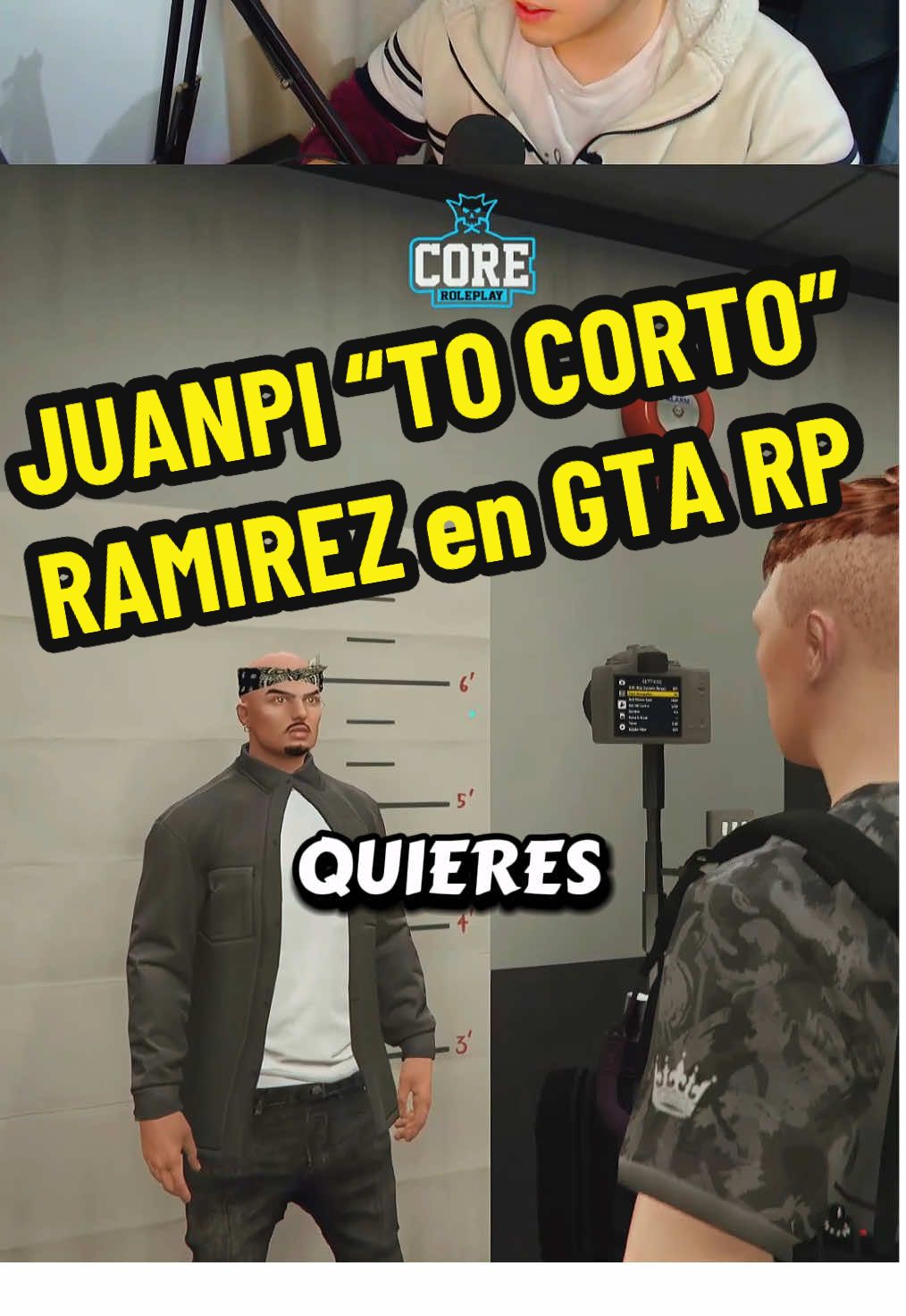 JUANPI “TO CORTO” RAMÍREZ en GTA RP #coreroleplay #gta5 #gtarp #roleplay #juanpitocorto 