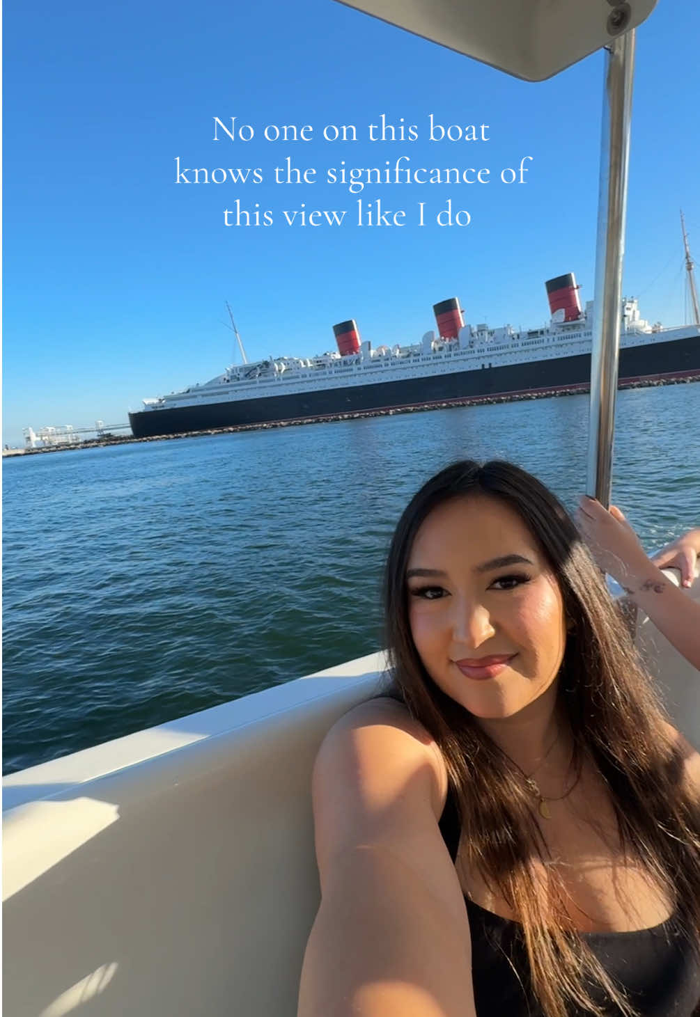 I begged to have my quince or sweet 16 here, but the recession came the same year as my 15th birthday 💔 @Jonas Brothers #longbeach #queenmary #jonasbrothers 