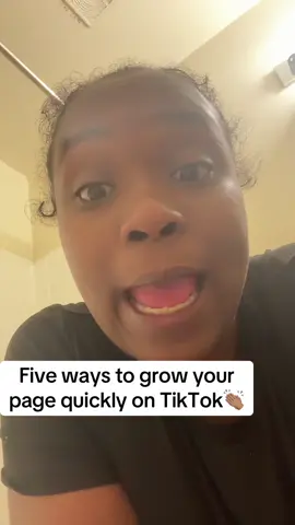 Five ways to organically grow your page quickly on TikTok.#FYF#Engagement #TikTokTips#FollowMe#fyp 