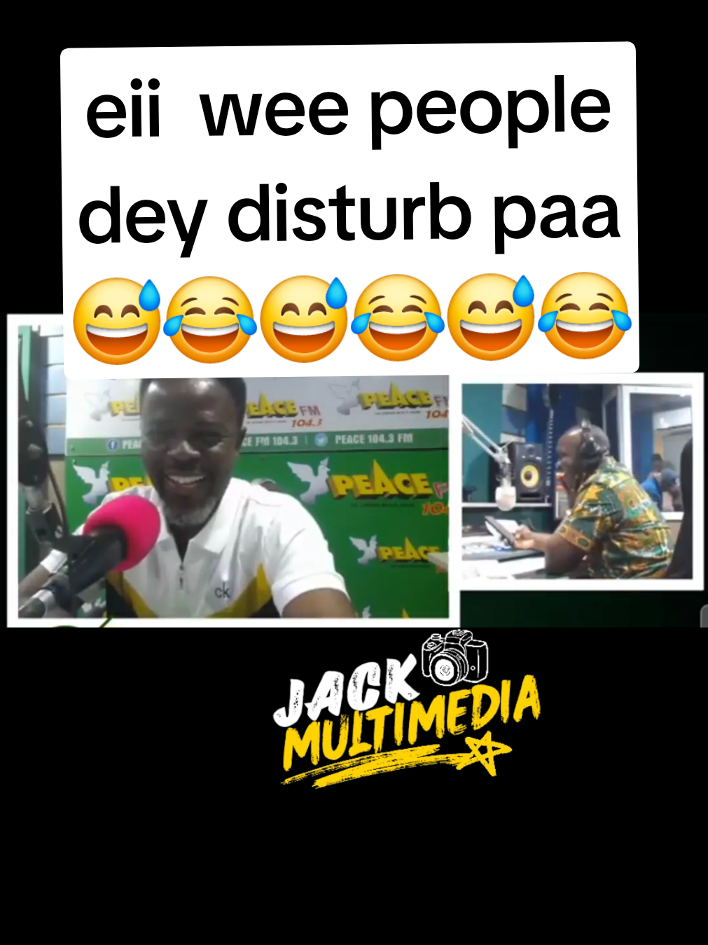 eii  wee people dey disturb paa 😅😂😅😂😅😂 #viralvideos #comedy #dky #peacefm #fyp 
