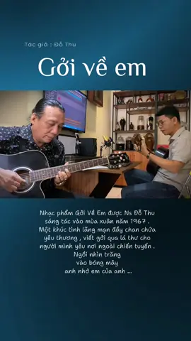 Gởi về Em  🎼 Tác giả Đỗ Thu 