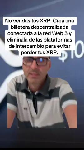 ¿Espero que no tengas tus monedas guardadas en plataformas de intercambio y billeteras frías? No corras ese riesgo. #xrp #xlm #banco #sistema #www #madrid