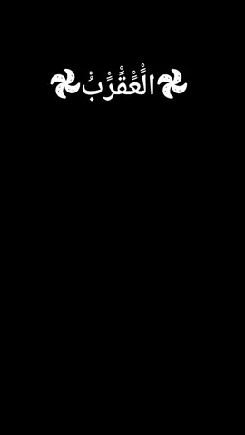 𖣘الًْعًْقًْرًْبُْ𖣘 #foryourpage #viral #tiktofolom #vypシ 