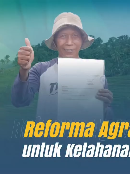 #Repost @kementerian.atrbpn Halo #SobATRBPN, tanah merupakan sumber kehidupan manusia yang menyediakan berbagai kebutuhan dasar manusia, salah satunya sebagai sumber pangan. Melalui reforma agraria tercipta ketahanan pangan untuk masa depan bangsa. Simak selengkapnya pada video berikut ya, Sob! #IndonesiaLengkap #ATRBPNKiniLebihBaik #ATRBPNMajudanModern #MelayaniProfesionalTerpercaya