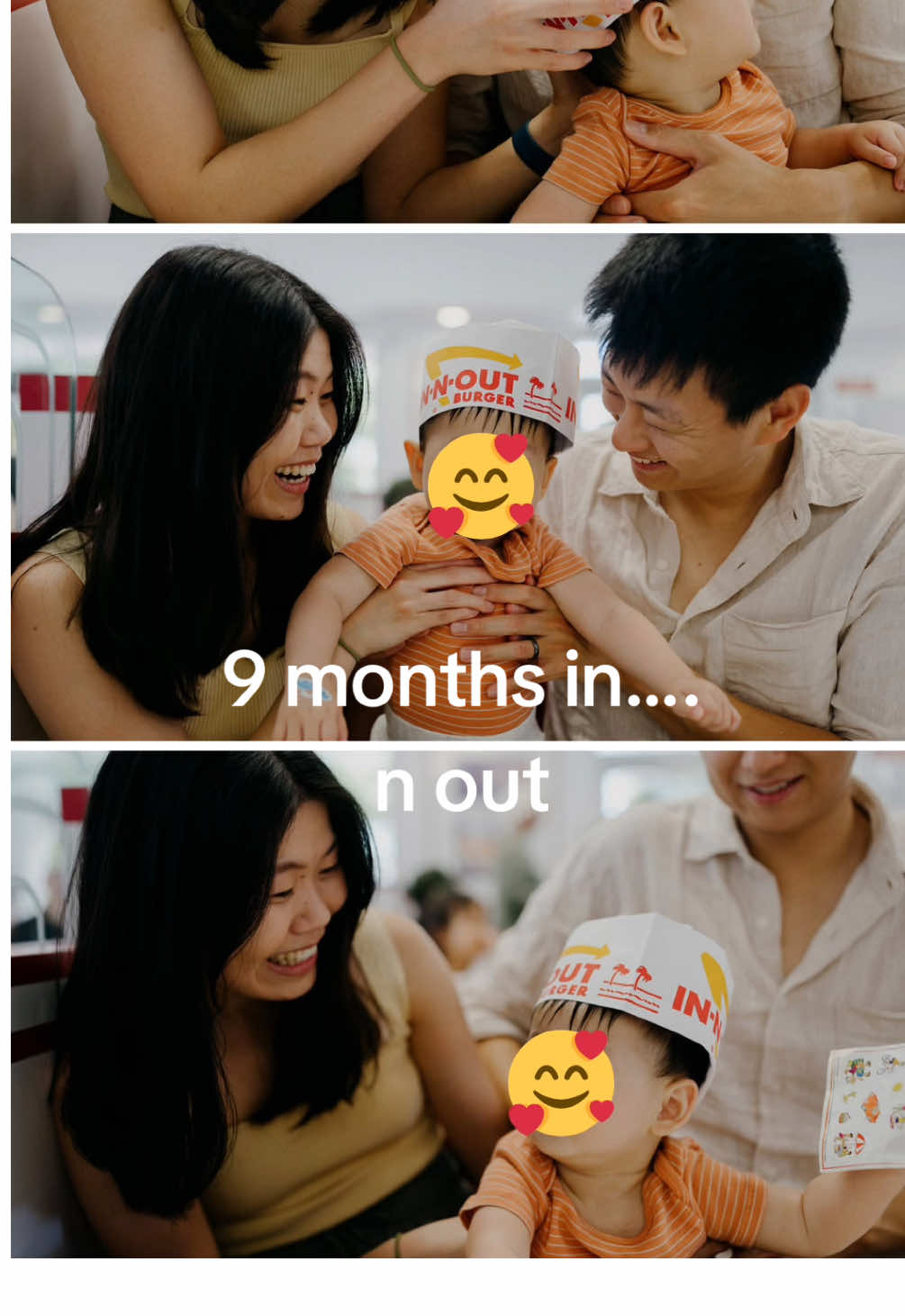 your sign to do an 9 months in n out photoshoot 🥰 📷: dan chern photography #fyp #innout #parenting 