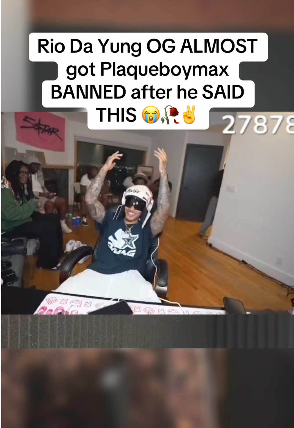 Rio Da Yung OG ALMOST got Plaqueboymax BANNED after he SAID THIS 😭🥀✌️#riodayungog #plaqueboymax #clips #viral #fyp 