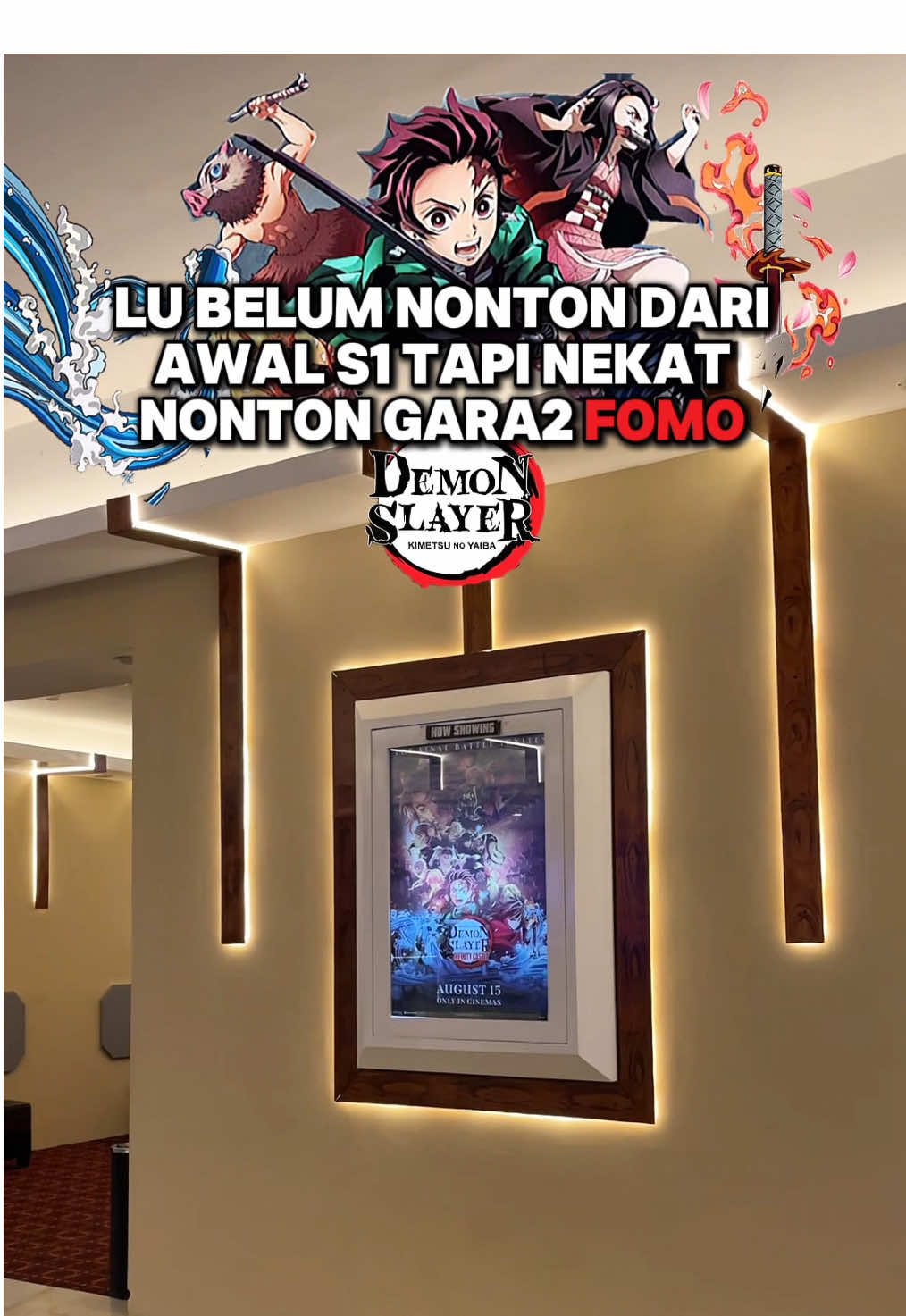 abis ini langsung maraton s1, s2, s3☝️😎 #demonslayer #infinitycastle #kimetsunoyaiba 