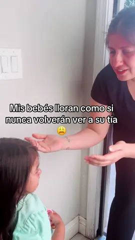 Esque yo también lloro pero es parte de la vida  no podemos vivir todos juntos #extrañar #familia #maternidad #mamaehija #mamatiktoker 