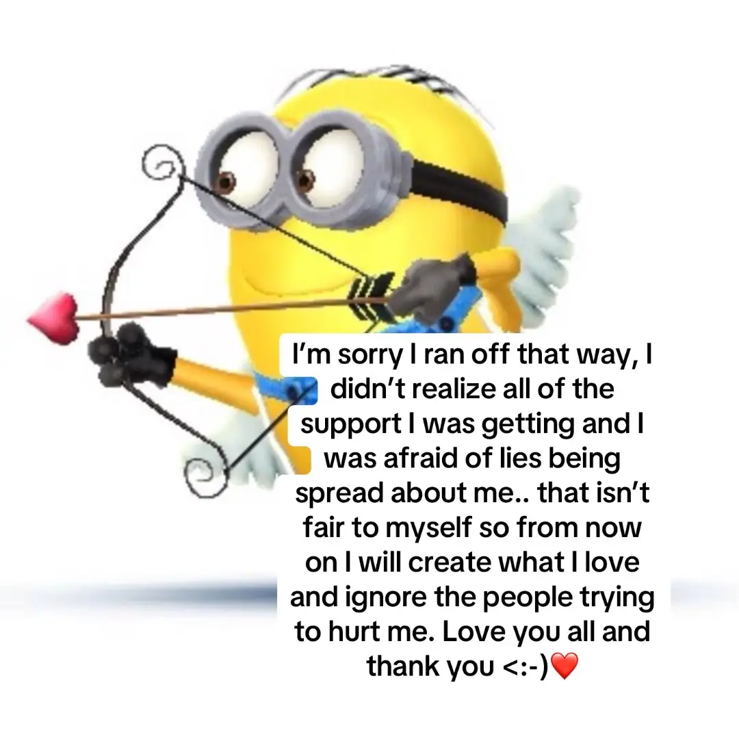 Thank you for so much support, I have to say I might be slower at seeing content from you guys for me but know that I will eventually see it and respond to you because I care so much. Sorry for the flaking out, I’m trying to become okay with being percieved