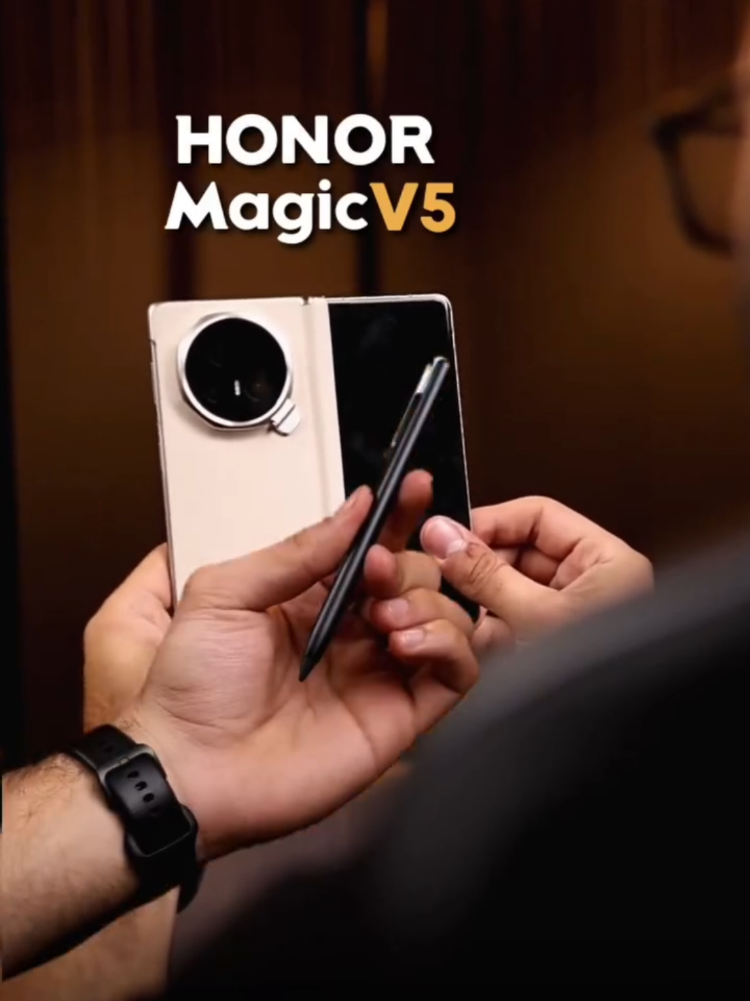 #HONORMagicV5 هاتف متوفر الان للطلب المسبق في العراق مع هدايا مجانية بسعر 2,199,000 د.ع ✨