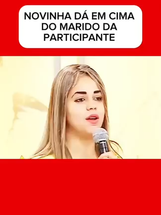 loirinha paquera homem na frente da esposa-programa casos de familia  tv SBT