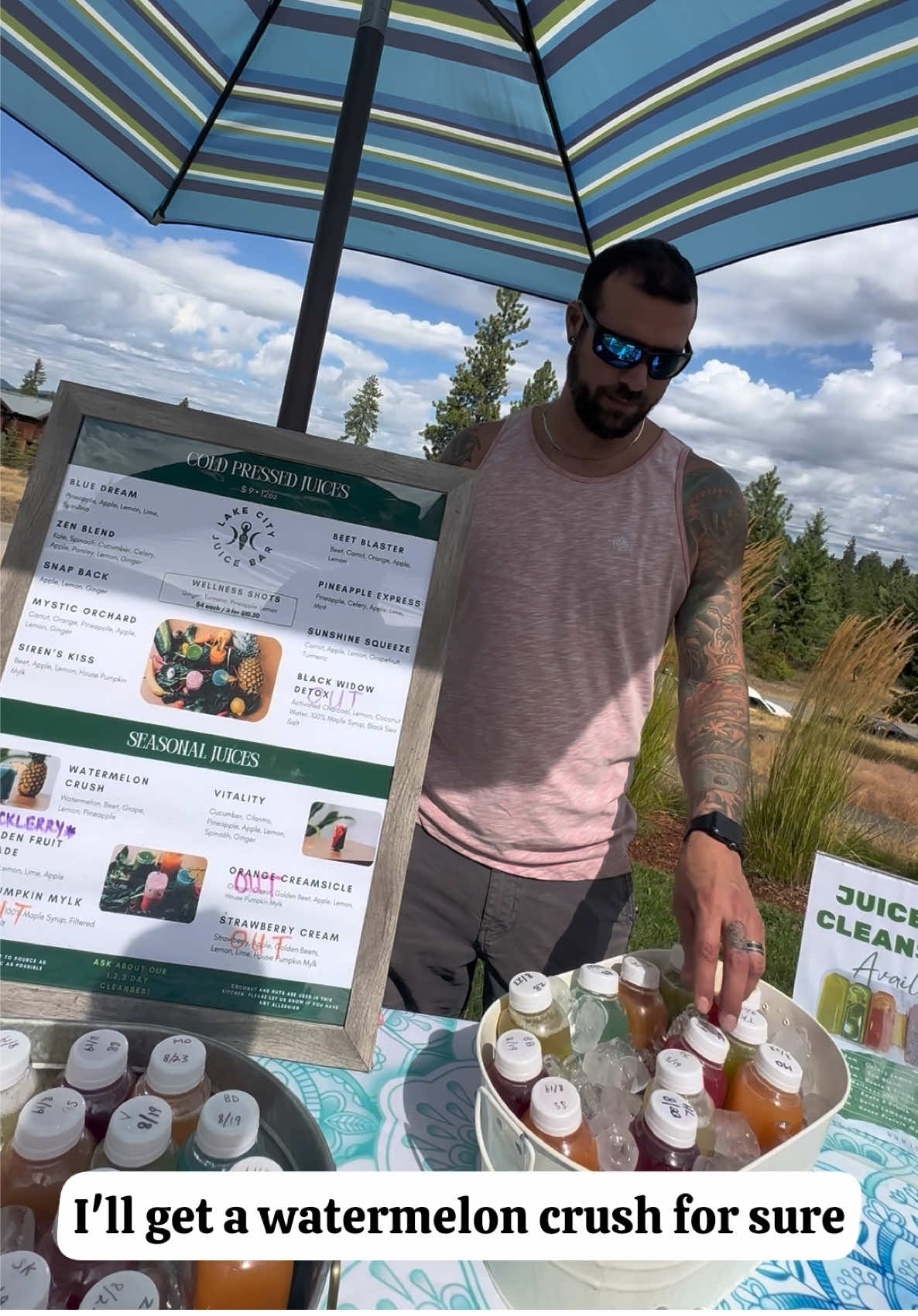 Saw this trend and gave it a try ❤️#Kindness #viralvideo #joy #local #farmersmarket 