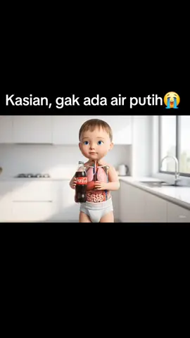 Kehausan, gak ada air putih di rumah. #gemini #ai #veo3