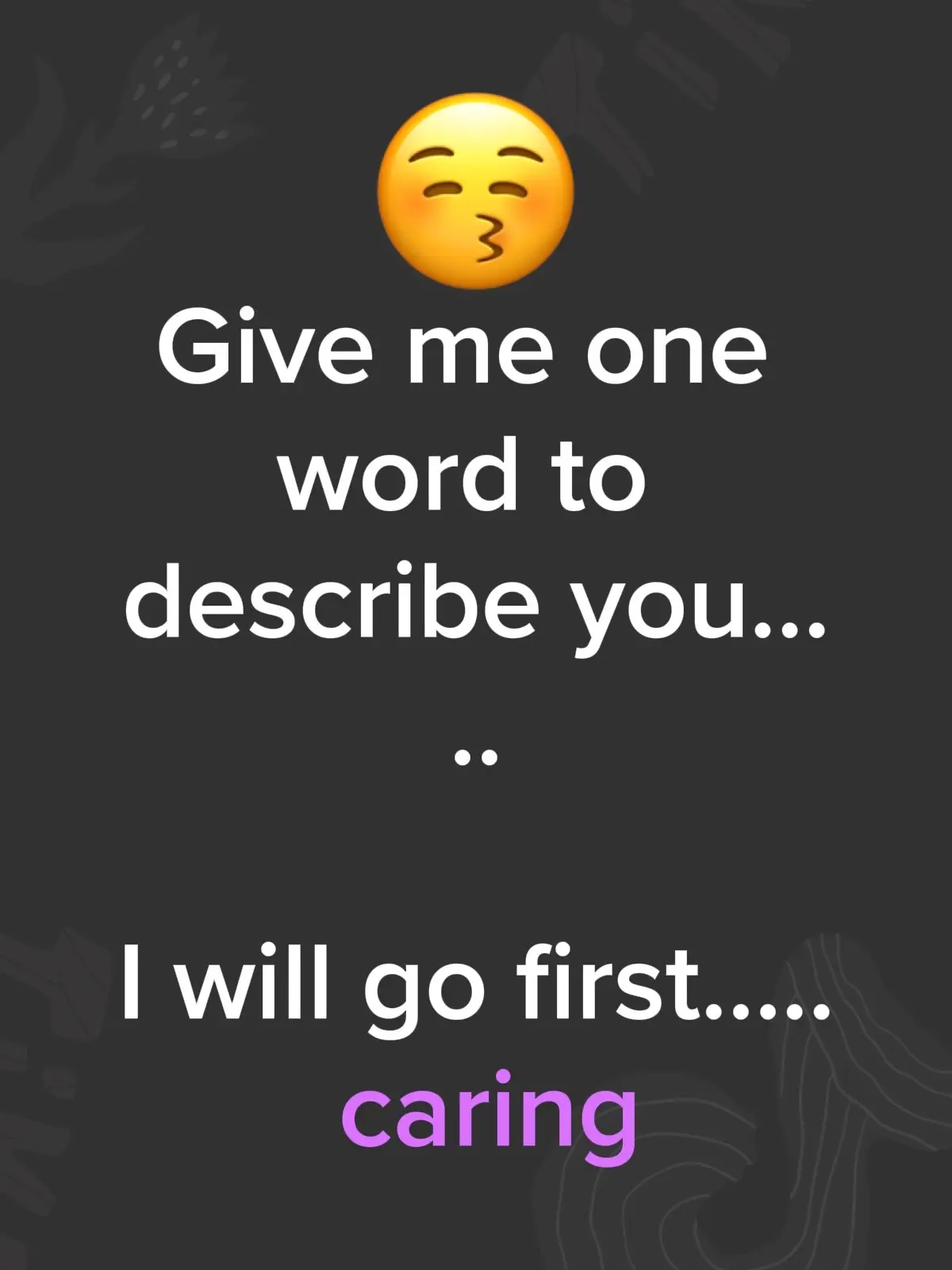 #selflove #questionoftheday #fyp 