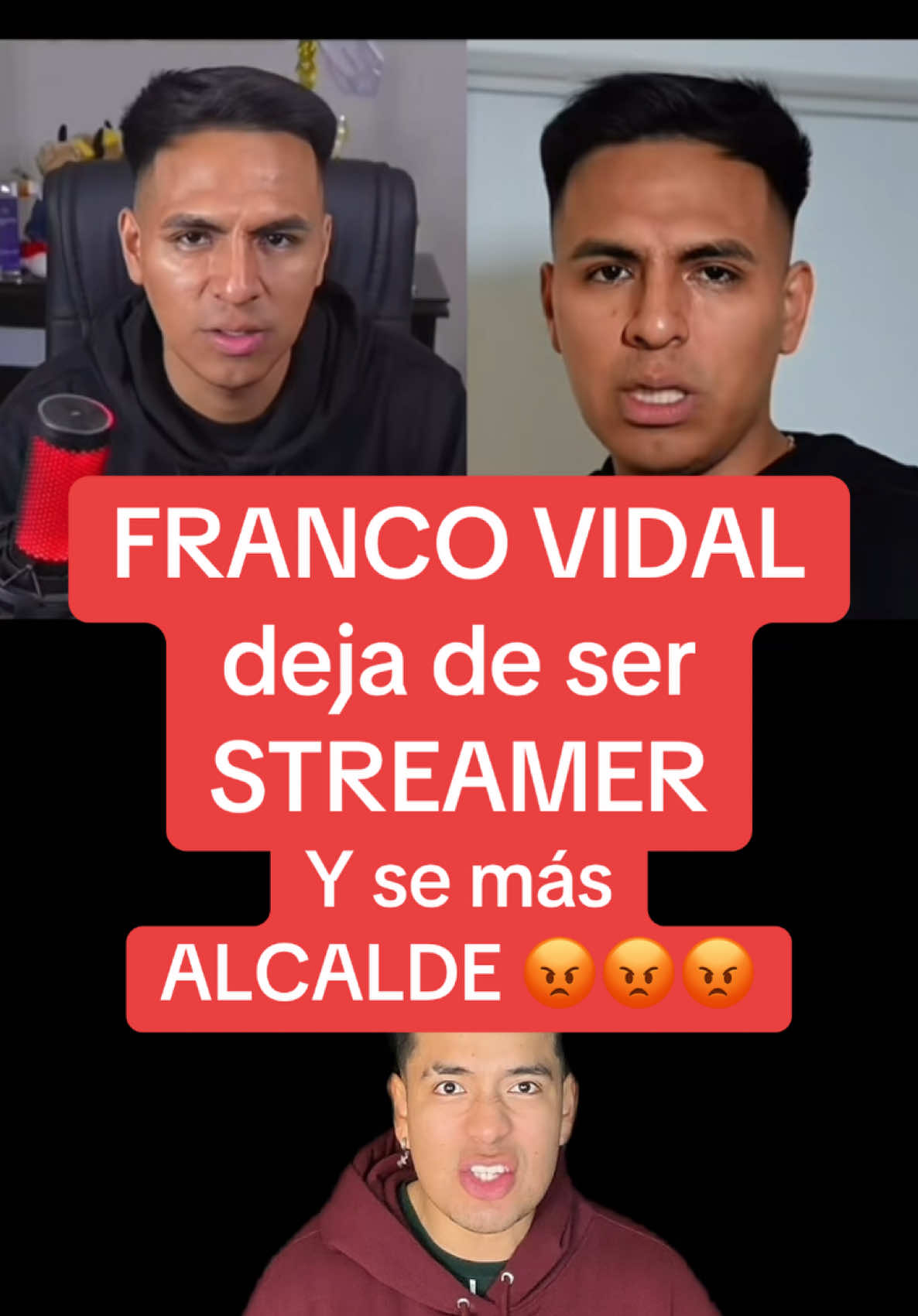 Franco Vidal deja de hacer streams y enfócate en la alcaldía 😡😡😡 #francovidal #francovidalalcalde #municipalidaddeate #polemica #noticiasperu 