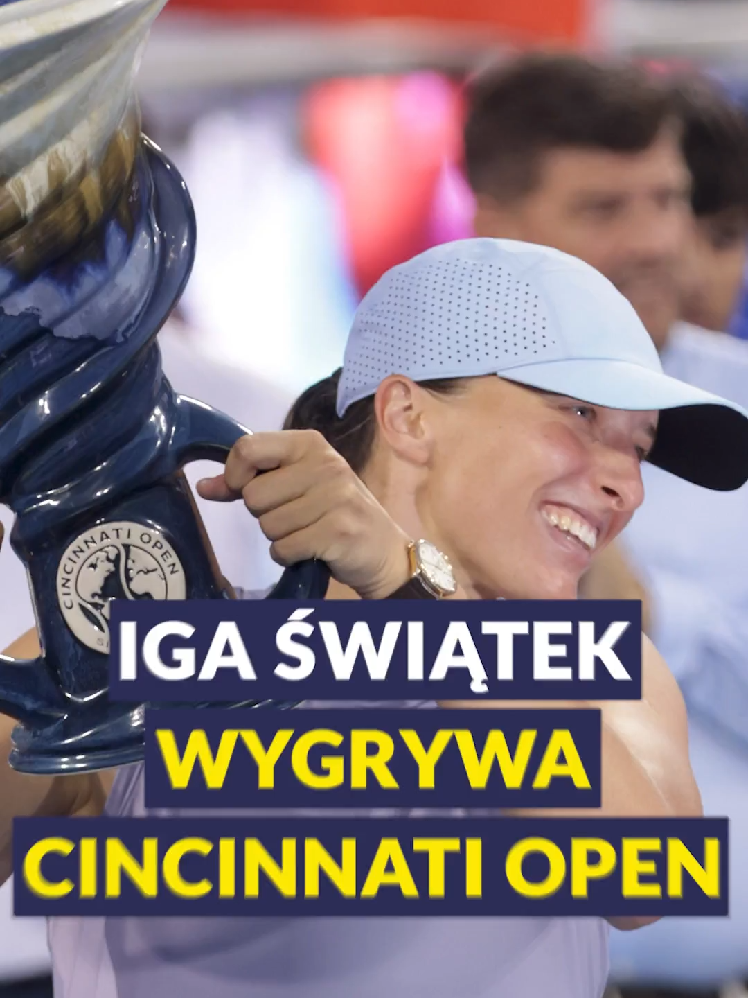Iga Świątek sięga po kolejny tytuł! Od trzech przegranych gemów Iga Świątek zaczęła walkę o triumf w finale turnieju WTA 1000 w Cincinnati. Polka szybko odrobiła jednak straty i koniec końców to ona była lepsza, wygrywając z Włoszką Jasmine Paolini (nr 7.) 7:5, 6:4. Obie tenisistki po raz pierwszy dotarły do finału w Cincinnati. To szósta konfrontacja Świątek z Paolini. Mająca polskie korzenie Włoszka jeszcze ani razu nie wygrała. W tym roku spotkały się po raz drugi – niecałe dwa miesiące temu 24-letnia tenisistka pokonała pięć lat starszą rywalkę w półfinale turnieju w Bad Homburg. #fyp #dc #dlaciebie #igaświątek #świątek #iga #cincinnati #wta1000 #tenis #paolini #finał #sport #polka