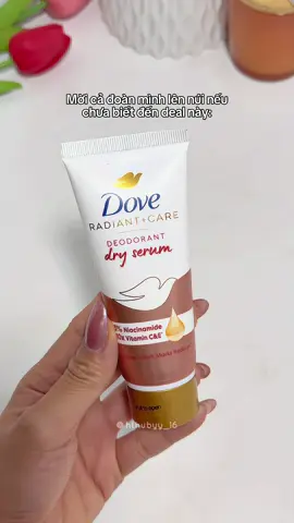 Muốn vùng da dưới cánh tay luôn trắng trẻo, mịn màng, thơm tho thì sắm em kem ngăn mùi Dove này về xài liền cho tui#dovenganmui #doveserum #hoptaccungunilever #fyp #viral 