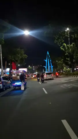 indahya semarang di malam hari  #tugumudasemarang #simpanglimasemarang #semarangstory #semarang24jam #fyp 