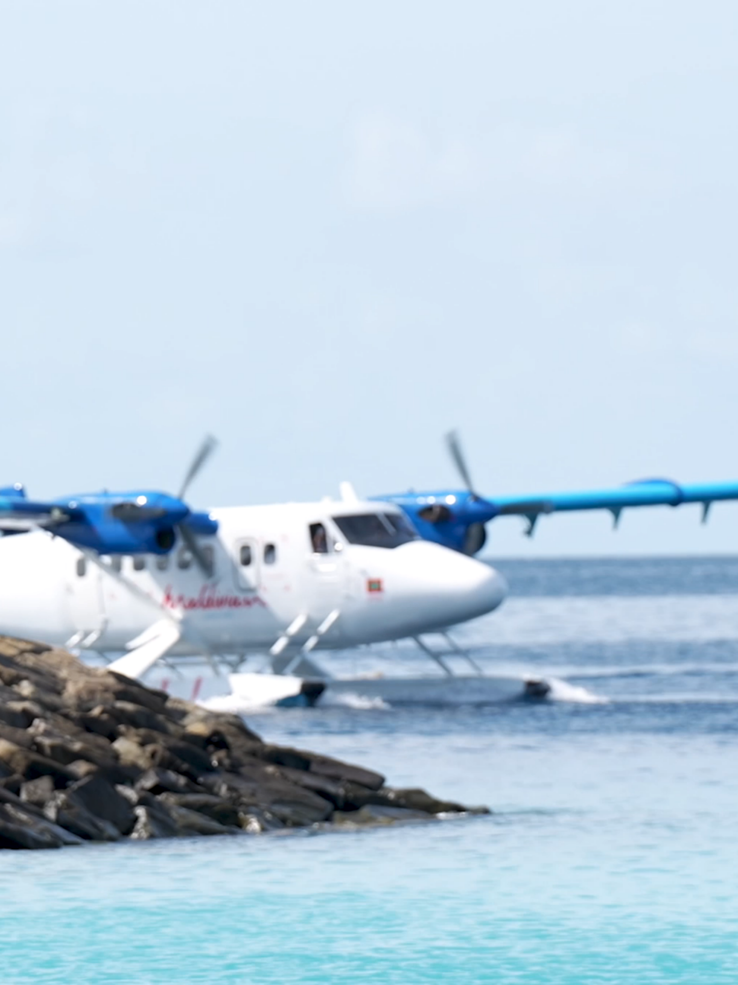 President arrives in AA. Himandhoo #RayyithunGaathah #AlifuAlifuVisit